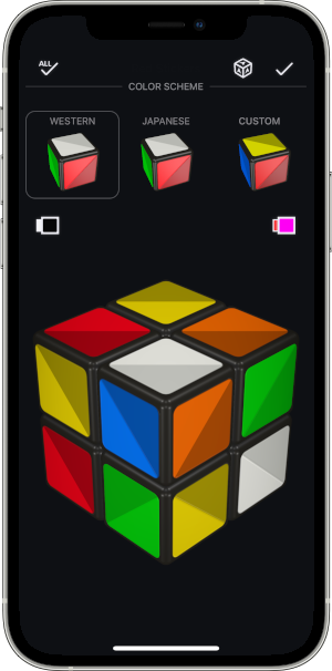 CubePal Color Schemes