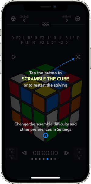 CubePal Cube Scrambles Generator