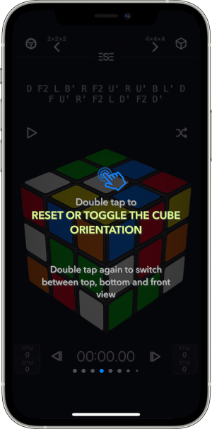 CubePal Cube Orientation Reset and Control